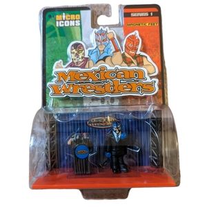 Mexican Wrestlers Micro Icons